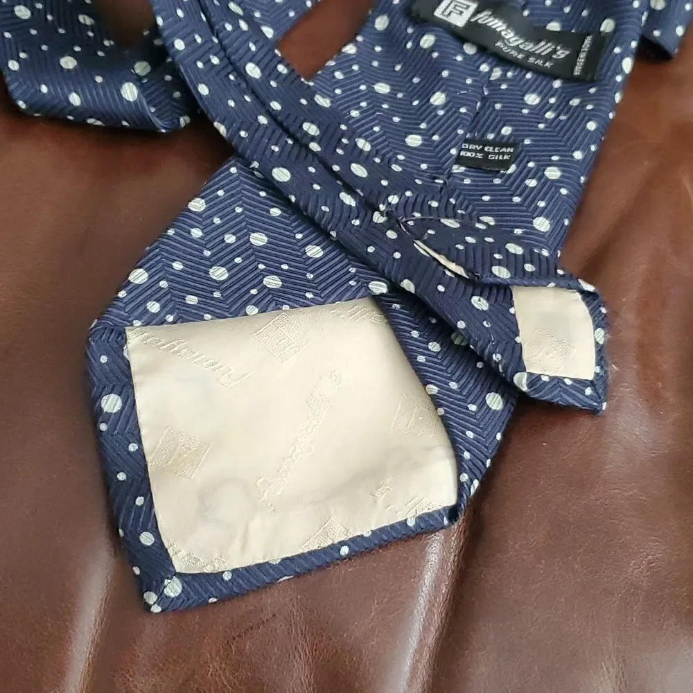 Fumagalli's | Spanish Silk Polka Dot Tie
